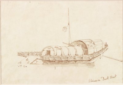 Chinesisches Entenboot von John Wilson Carmichael
