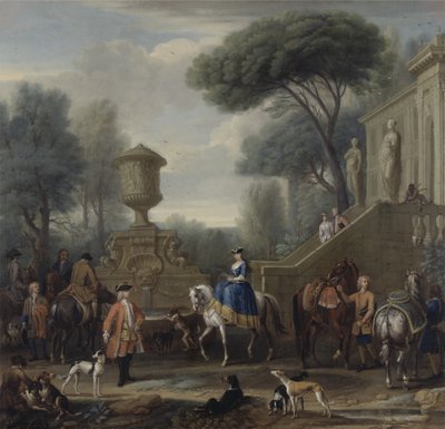 Vorbereitung auf die Jagd von John Wootton