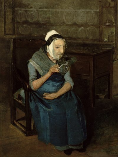 Porträt eines Dieners von Bramham Park, Yorkshire, ca. 1822 von John of Hull Widdas