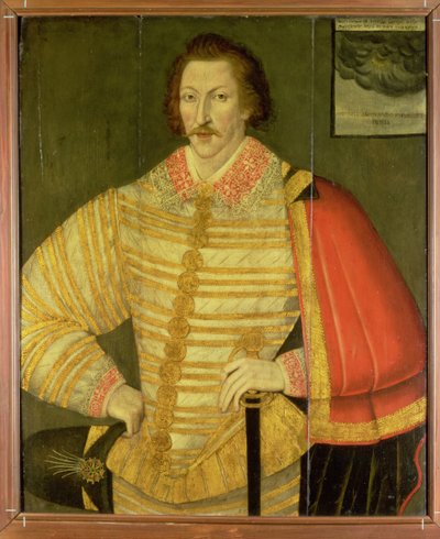 Porträt eines Gentlemans, vermutlich Thomas Cavendish von John the Younger Bettes