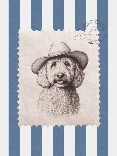 Doodle Hund Cowboy Stempel von Jolly and Dash