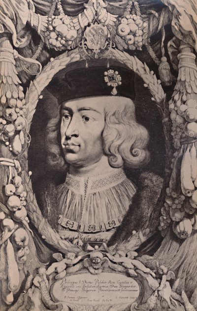 Philipp I., der Schöne, König von Kastilien, ca. 17. Jahrhundert 1894 von Jonas Suijderhoef