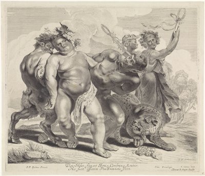 Trunkenheit des Bacchus von Jonas Suyderhoef