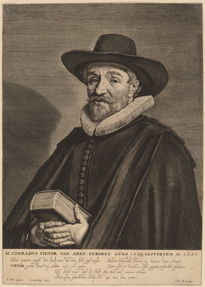 Conrad Vietor van Aken von Jonas Suyderhoff after Frans Hals