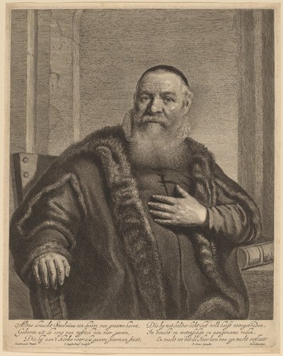 Eleazer Swalmius von Jonas Suyderhoff after Rembrandt van Rijn