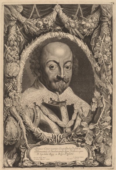 Johann, Graf von Nassau von Jonas Suyderhoff and Pieter Claesz Soutman after Sir Anthony van Dyck
