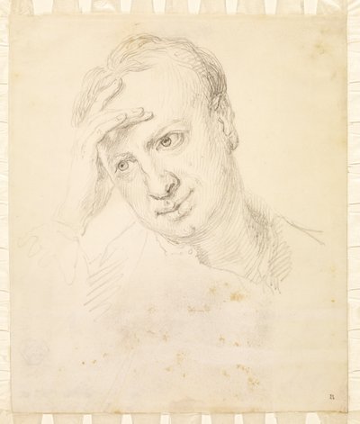 Porträt von Jonathan Richardson dem Jüngeren, 1732 von Jonathan Richardson