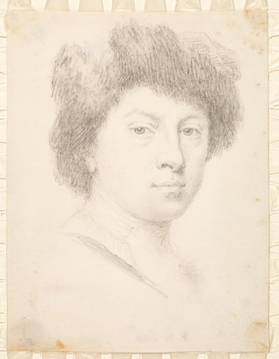 Selbstporträt im Alter von dreißig Jahren, 1735 von Jonathan Richardson