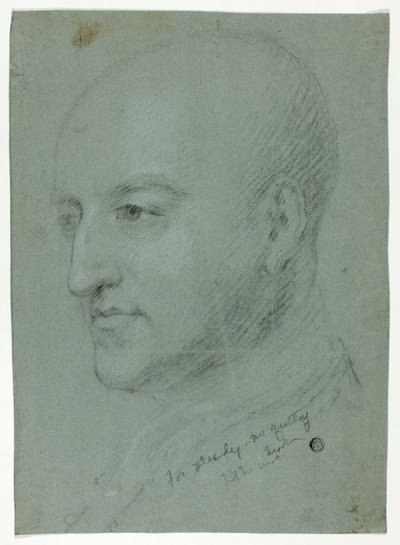 Kopf eines Mannes (recto); Kopf einer Frau (verso) von Jonathan Richardson the Elder