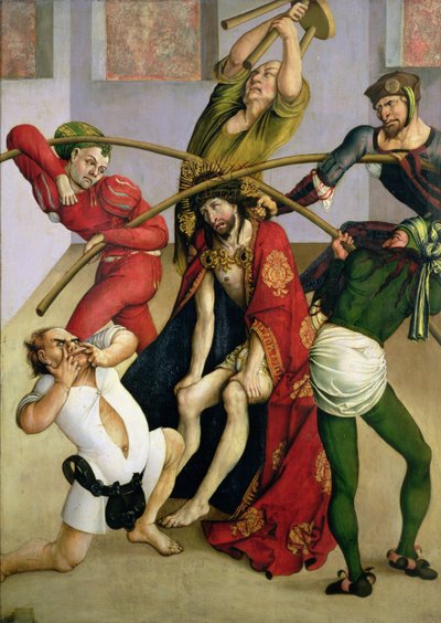 Christus mit Dornen gekrönt von Jorg I Breu