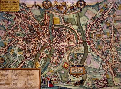 Karte von Bamberg, aus 