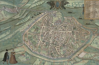 Karte von Avignon, aus 