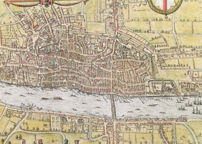 Karte von London, aus 