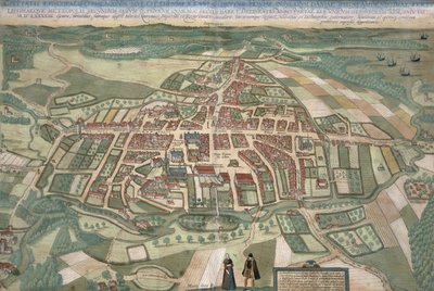 Karte von Odense, aus 