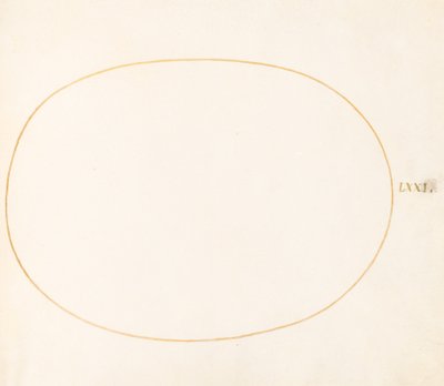 Tafel 72: Leeres Oval von Joris Hoefnagel