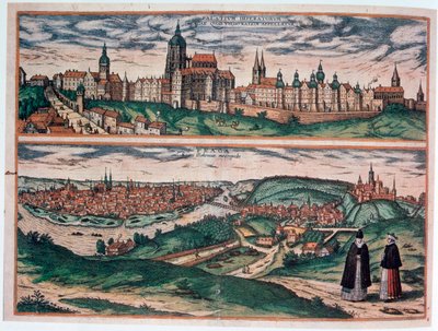 Ansicht von Prag von Joris Hoefnagel