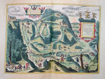 Ansicht der Zebrzydowski-Kalvarie, aus 