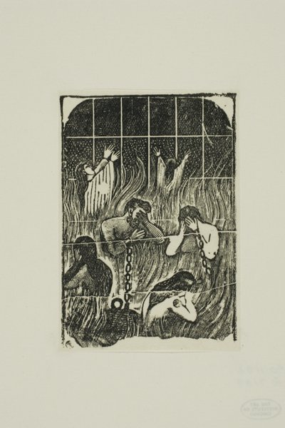 Seelen im Fegefeuer von José Guadalupe Posada