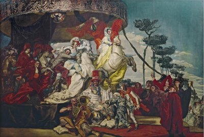 Das Karussell (El tiovivo) von José María Sert
