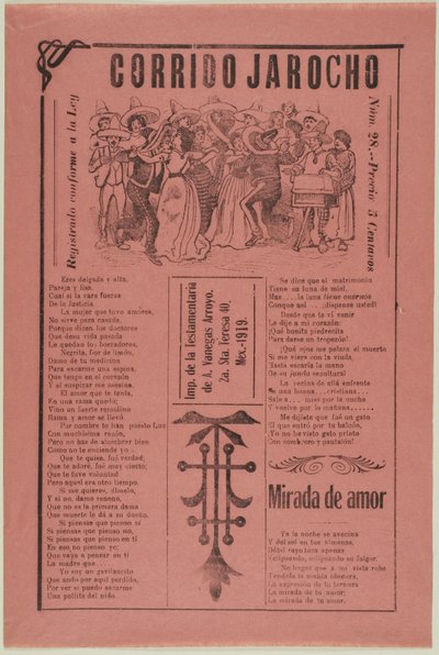 Jarocho-Korridor von José Guadalupe Posada