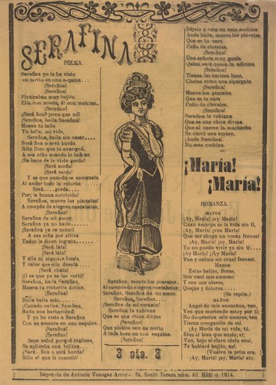 Serafina von José Guadalupe Posada