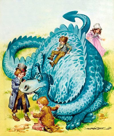 Der sanfte Drache von Jose Ortiz