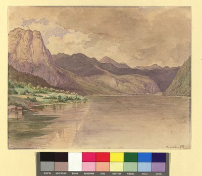 Grundlsee von Josef Kriehuber
