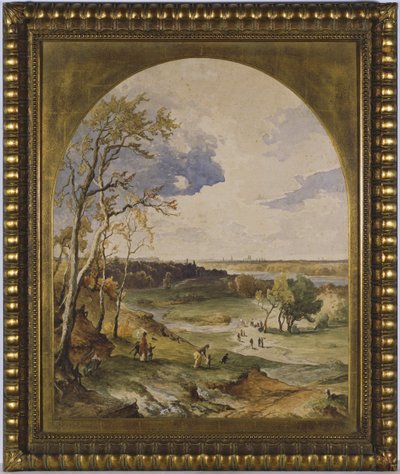 Isarlandschaft von Josef Wenglein