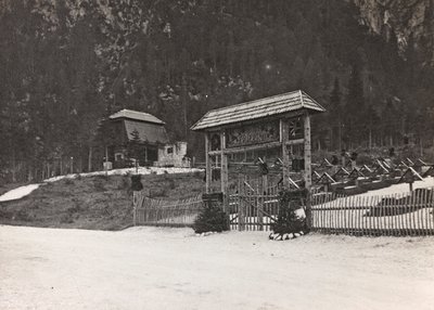 Album "Meine weltkriegs - Erinnerungen Südwestfront (Kärnten, Italien, Südtirol) 31/03/1915-12/11/1918 - Josef Zohles Wien": Militärfriedhof in Seisse von Josef Zohles