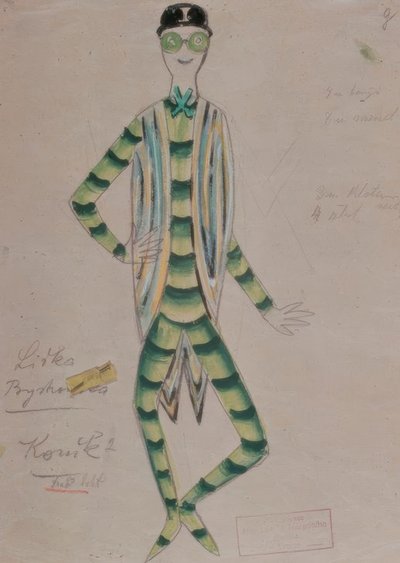 Janacek, Schlaues Füchslein / Figurine von Josef Čapek