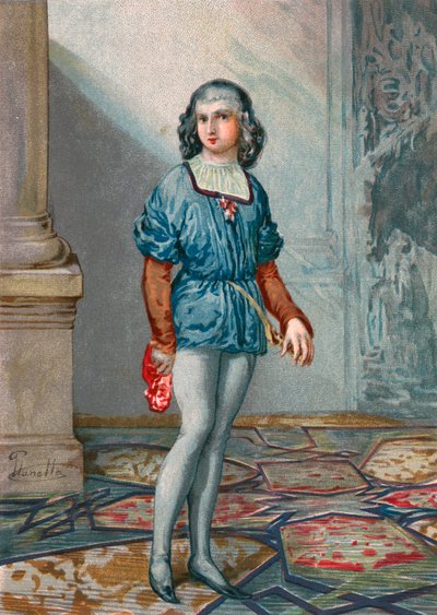Ferdinand Columbus, zweiter Sohn von Columbus von Josep or Jose Planella Coromina