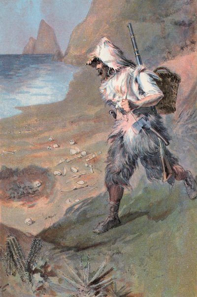 Robinson Crusoe: Ich bin voller Schrecken von Joseph (after) Finnemore