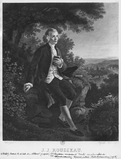 Jean-Jacques Rousseau komponiert 