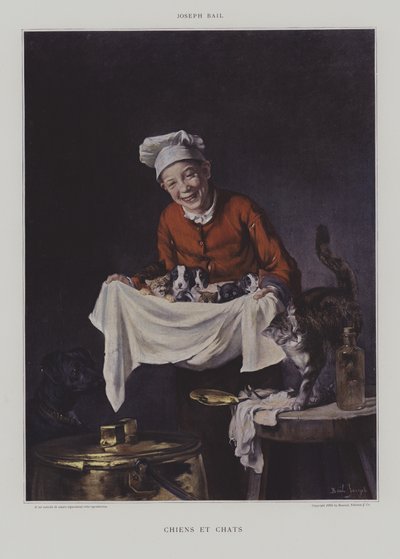 Hunde und Katzen von Joseph Bail