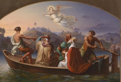 Die Heiligen Drei Könige auf dem Weg nach Bethlehem von Joseph Binder