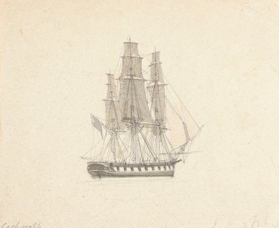 Einzelner Hermaphroditen-Brigg von Joseph Cartwright