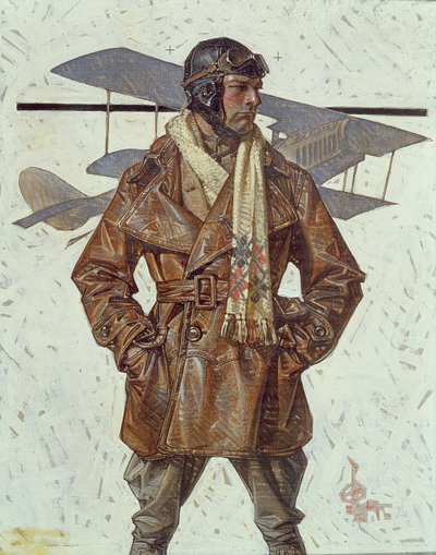 Luftwaffenpilot von Joseph Christian Leyendecker