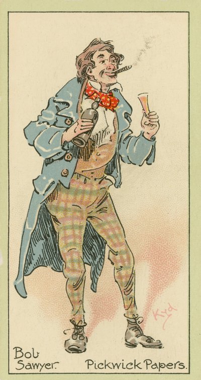 Bob Sawyer, Die Pickwickier von Joseph Clayton (1856-1937) (after) Clarke