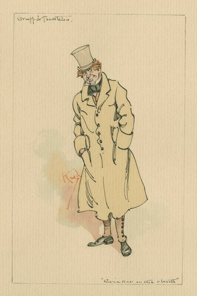 Gruff und Tackleton - Die Grille im Herd, ca. 1920er von Joseph Clayton Clarke