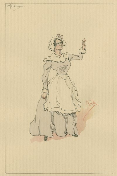 Hortense, um 1920er von Joseph Clayton Clarke