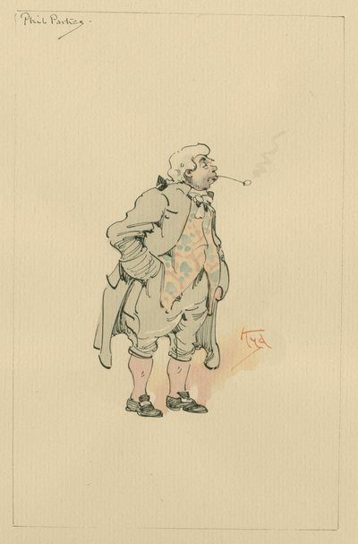 Phil Parkes, ca. 1920er von Joseph Clayton Clarke