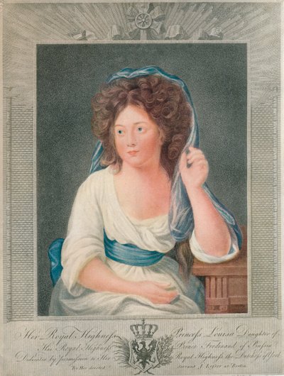 Ihre Königliche Hoheit Prinzessin Louisa, Tochter Seiner Königlichen Hoheit Prinz Ferdinand von Preußen, 19 von Joseph Collyer