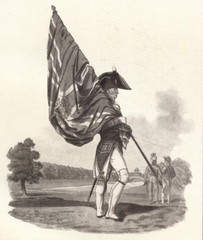 Ein Offizier der Garde in voller Montur, ca. 1812 von Joseph Constantine Stadler