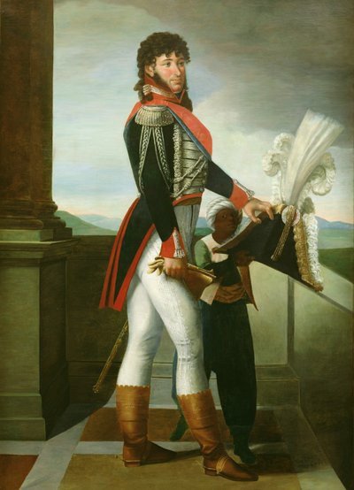 Joachim Murat (1767-1815) in der Uniform eines Oberst der Garde, 1813 von Joseph Dionysius Odevaere