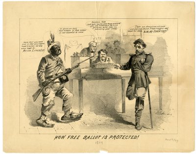 Wie die freie Wahl geschützt wird, 1864 von Joseph E. Baker