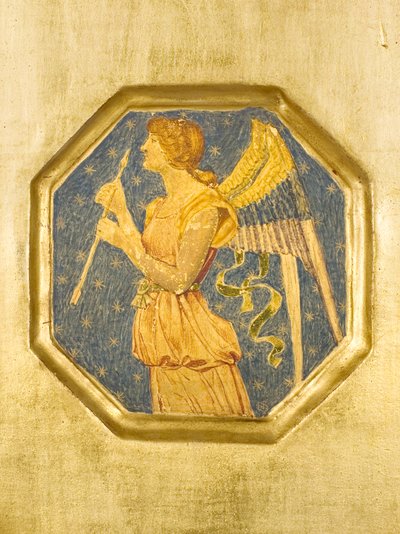 Engel mit einem Pfeil, Detail von Crystofore von Joseph Edward Southall