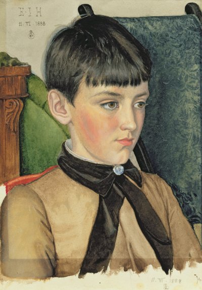 Porträt von Isabella Harlock von Joseph Edward Southall