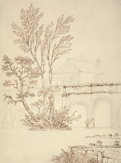 Caversham Bridge, Reading von Joseph Farington