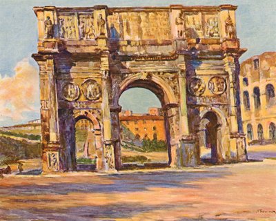 Rom: Der Konstantinsbogen von Joseph Felix Bouchor