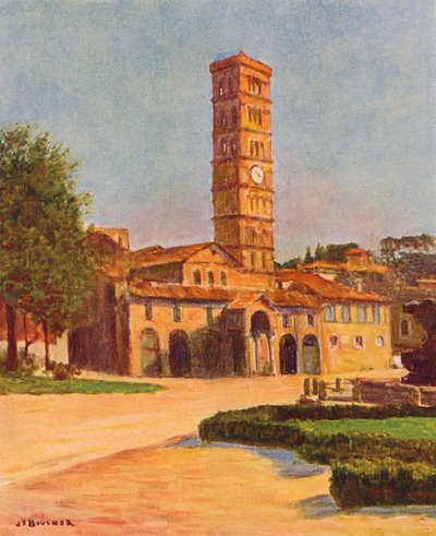 Rom: Santa Maria in Cosmedin von Joseph Felix Bouchor